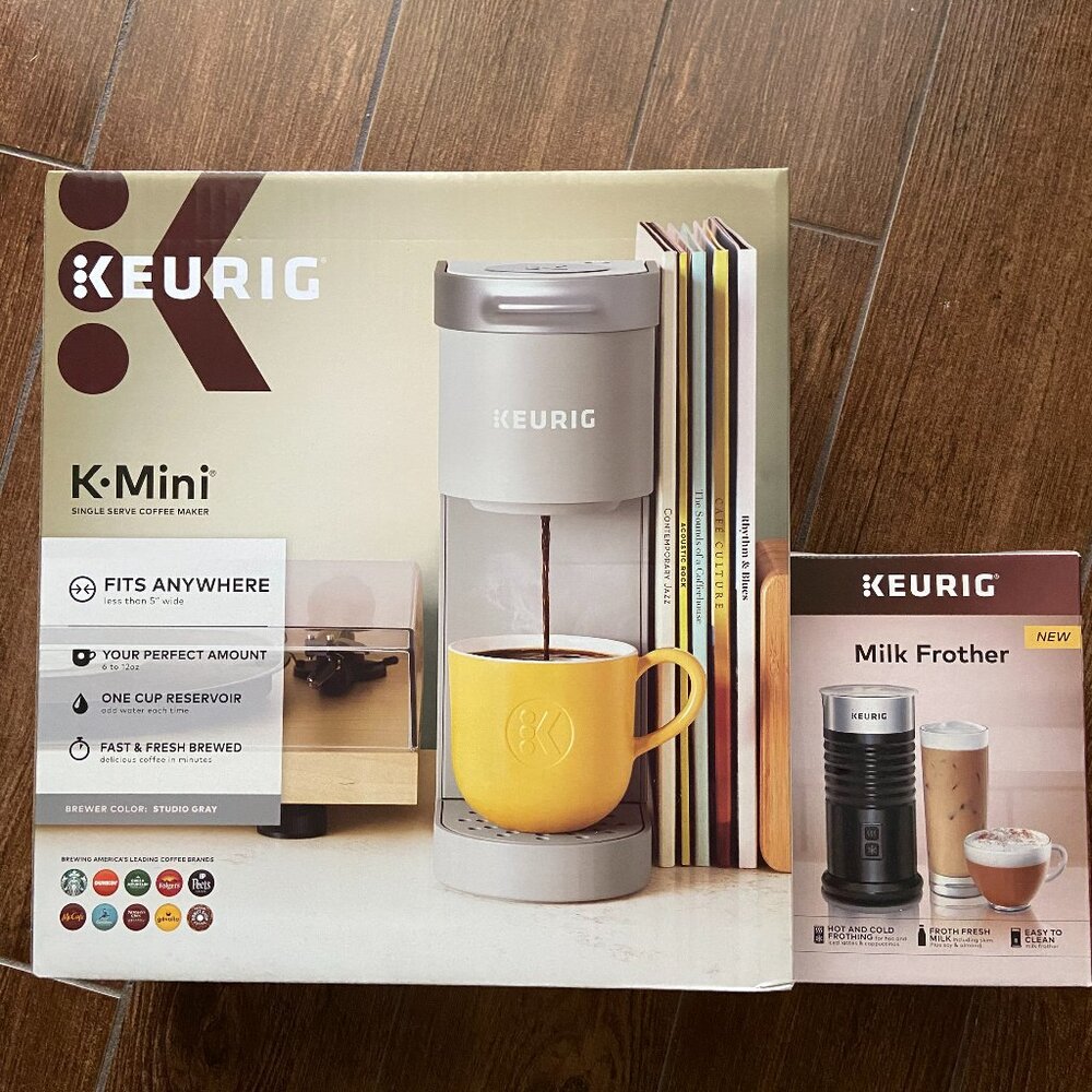 New Keurig K Mini + Milk Frother